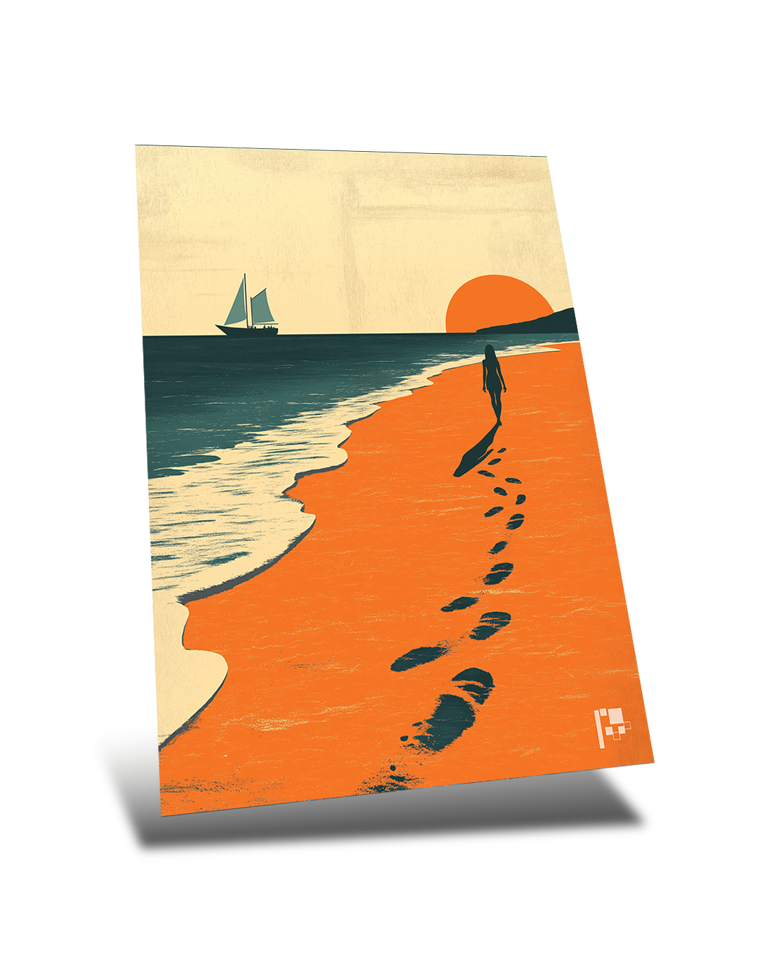 Sunrise Art - Metal Poster