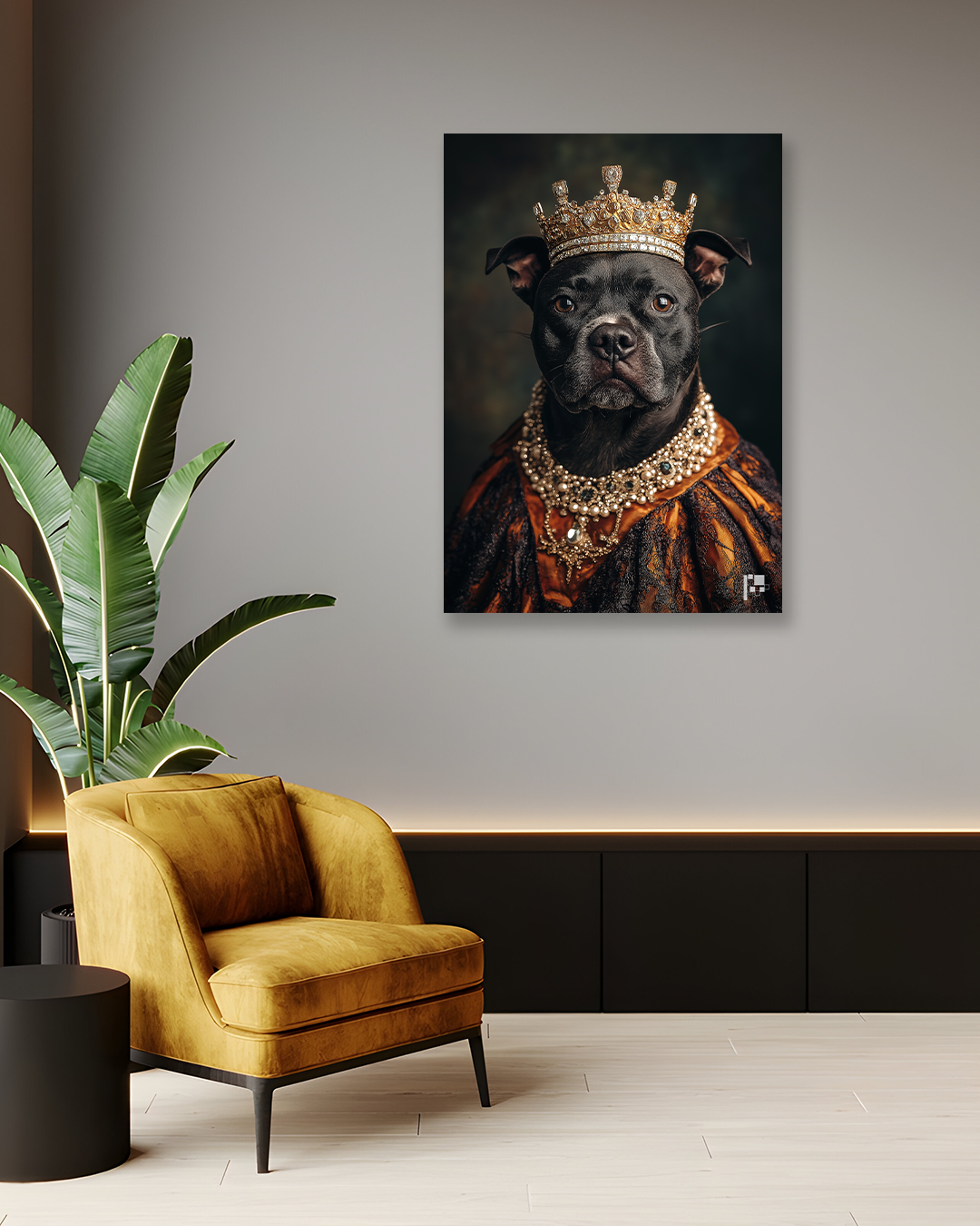 Royal Dog - Metal Poster