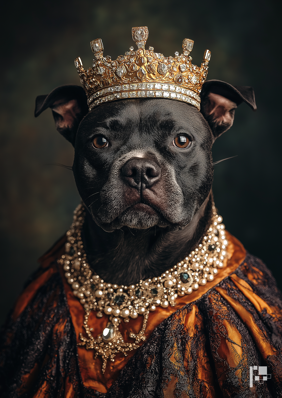 Royal Dog - Metal Poster