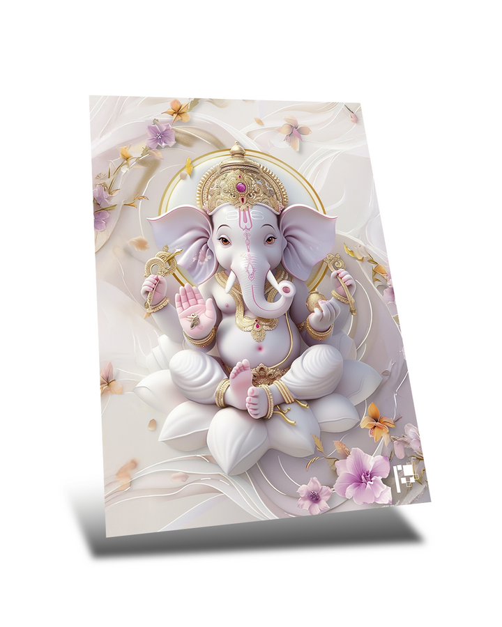 Ganpati | Hindu God | Metal Poster