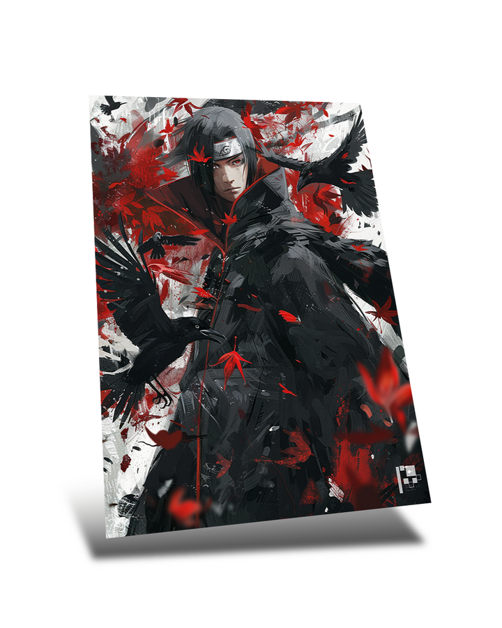 Itachi | Uchiha Clan | Anime | Metal Poster