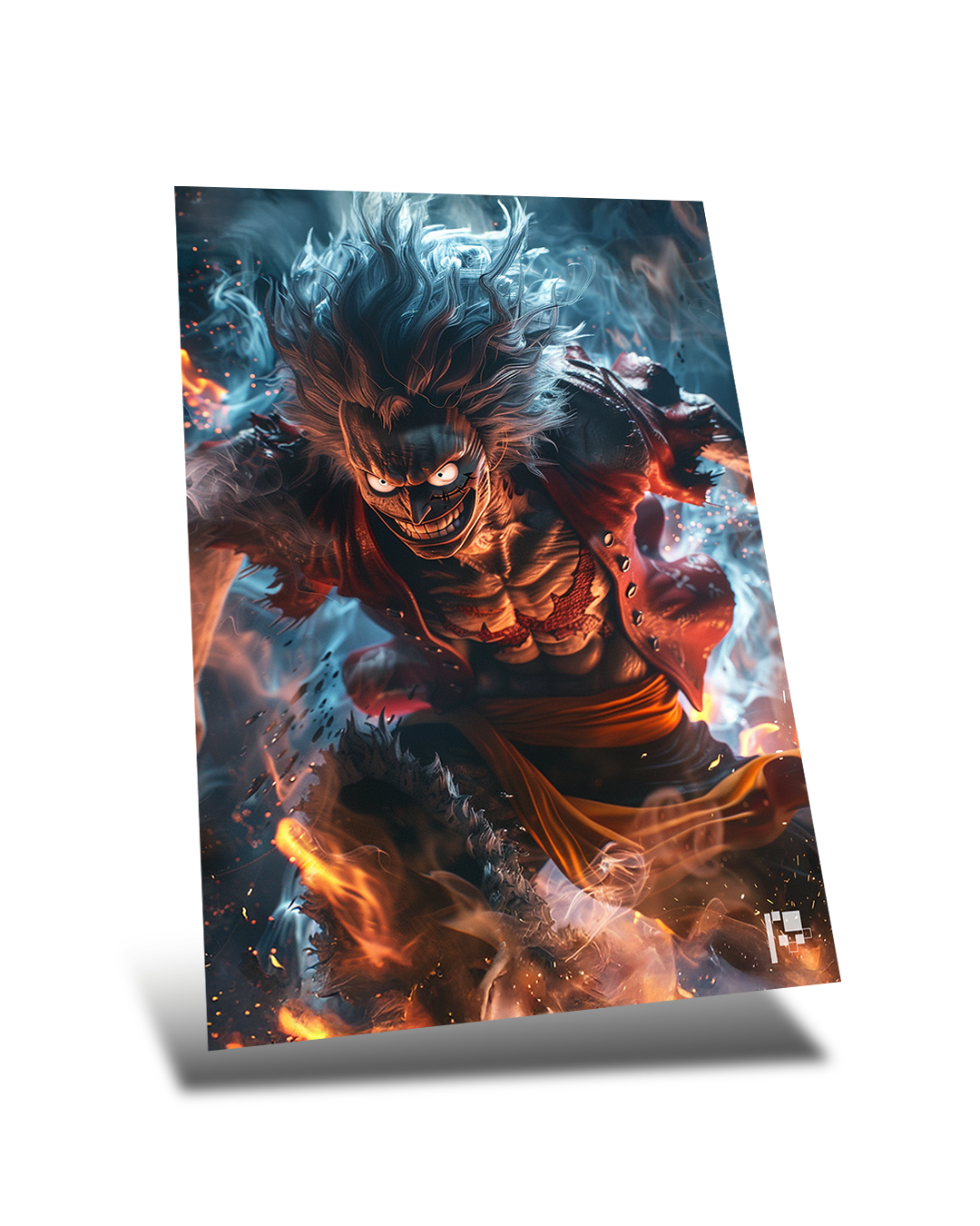 Luffy | Gear 5 Ultimate | One Piece | Anime Metal Poster