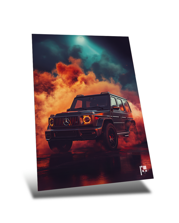 G-Wagon Fury | Metal Poster