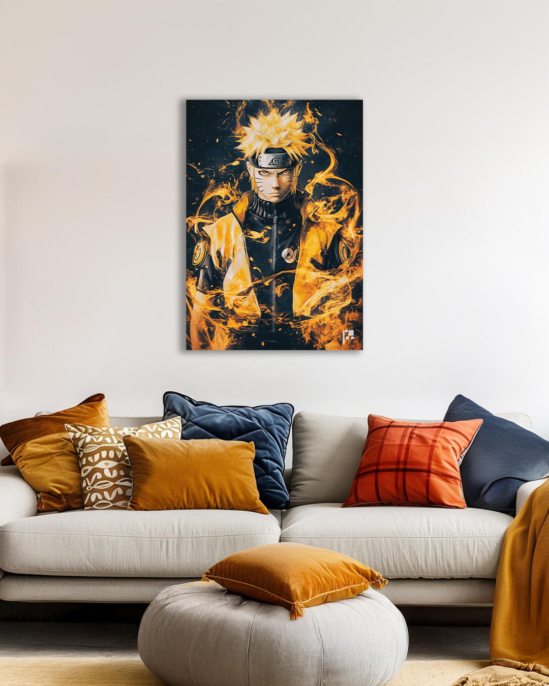 Naruto Uzumaki | Anime Art | Metal Poster