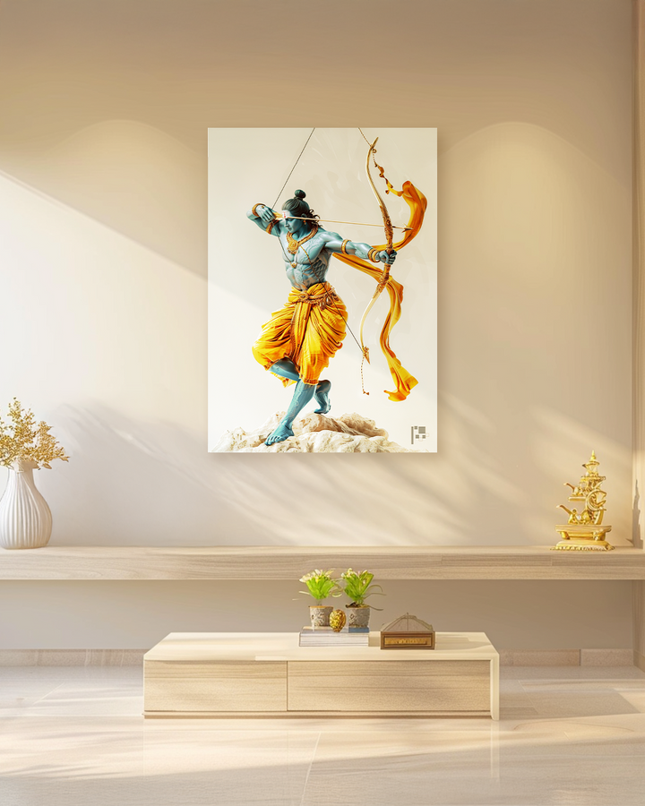 Shri Ram | Jai Shri Ram | Sanatan Dharm | Hindu God | Metal Poster