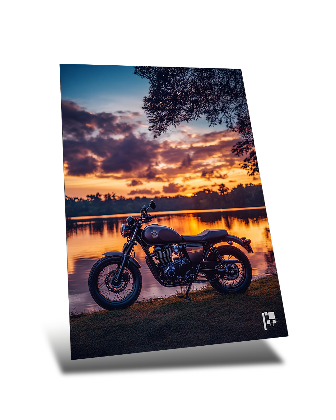 Golden Hour Escape | Art | Metal Poster