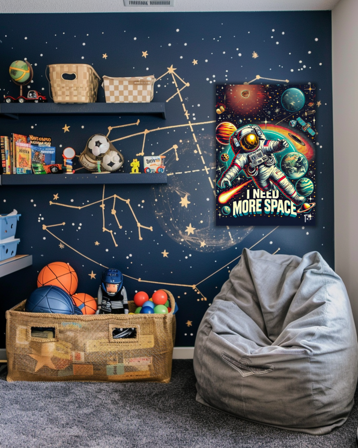 Cosmic Astronaut | Funny Quote | Metal Poster