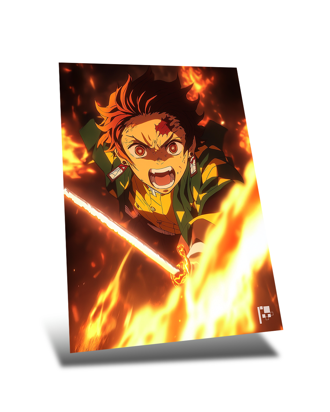 Tanjiro | Demon Slayer | Anime Metal Poster