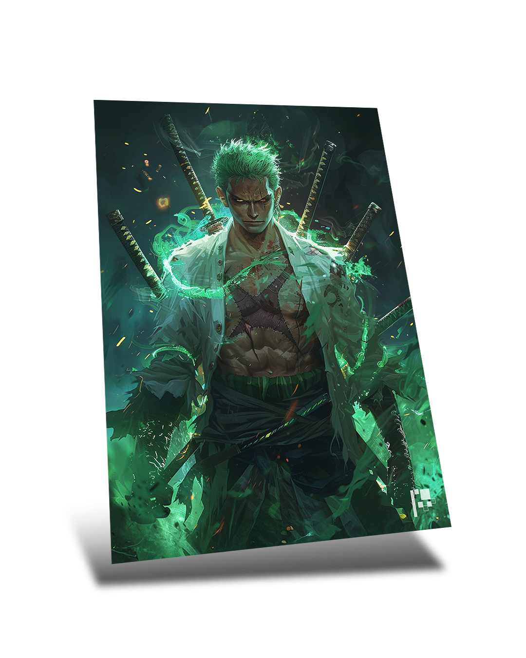 Zoro | One Piece | Anime | Metal Poster | Collectible